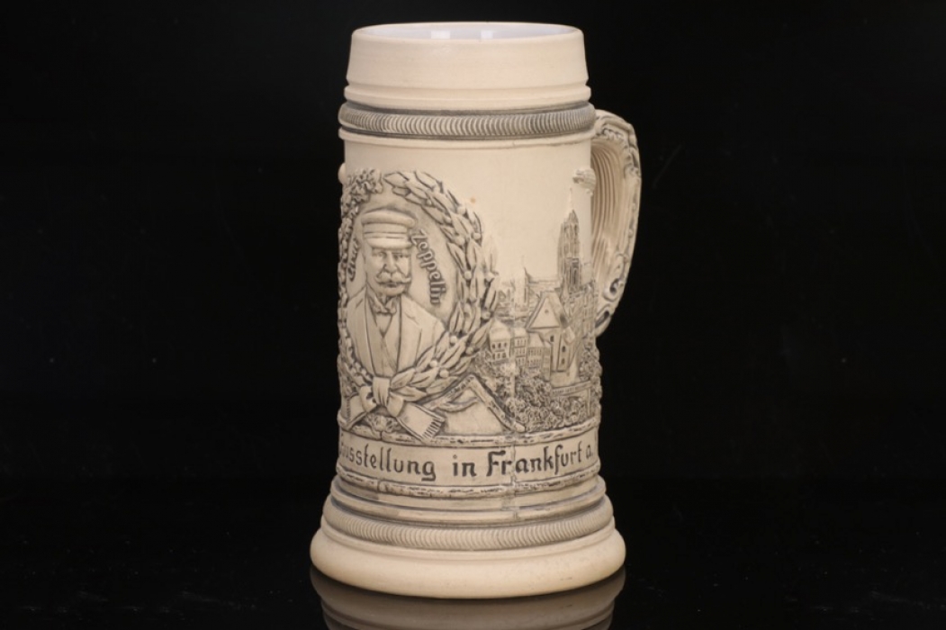 "Deutsche Luftschiffer Ausstellung 1909" commemorative mug