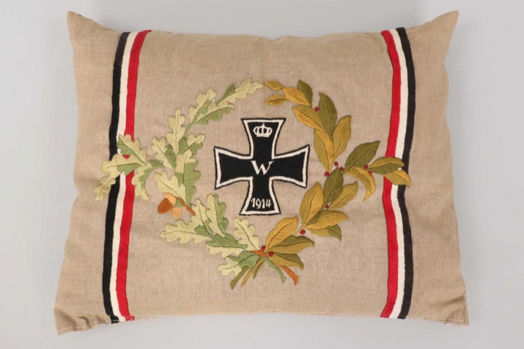 WWI patroitic pillowcase