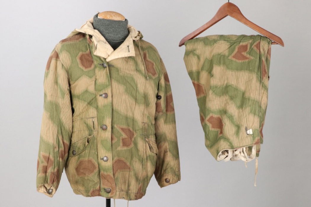 Wehrmacht tan & water camo winter parka & trousers