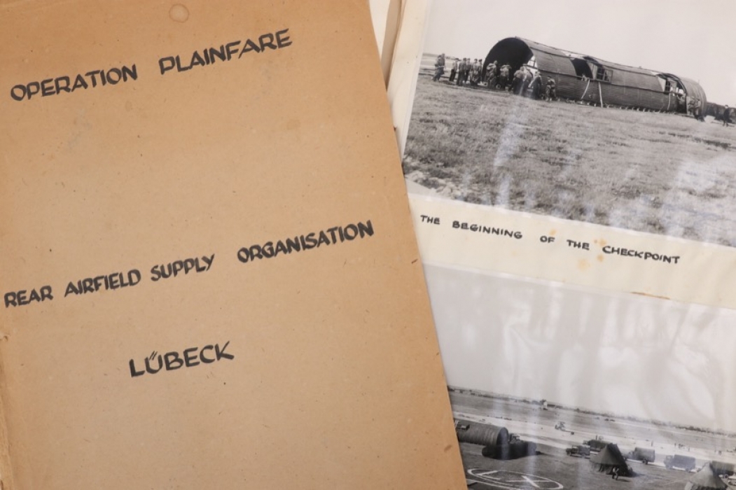 Great Britain - RAD "Operation Plainfare" photo album Lübeck/Berlin