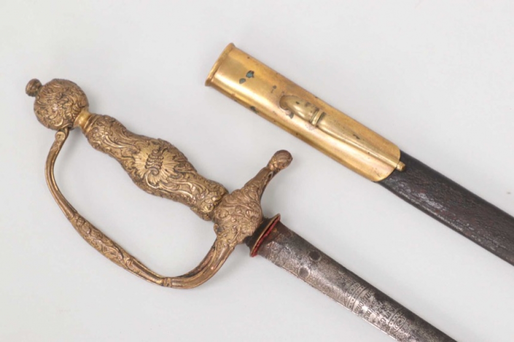 France - gallantry sword around 1750