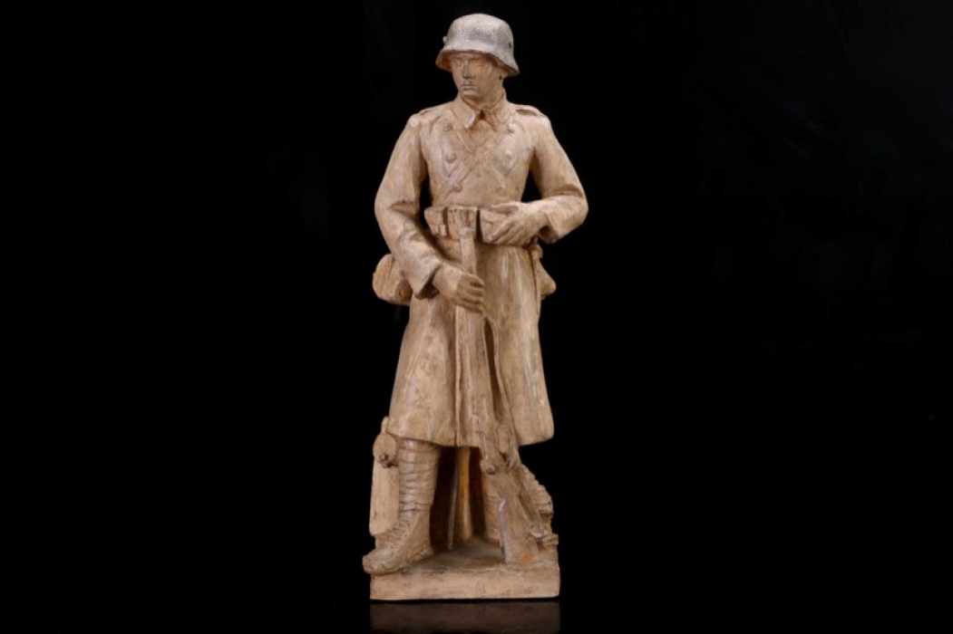 Bretislav Benda - plastic of a Soldier (ceramics)