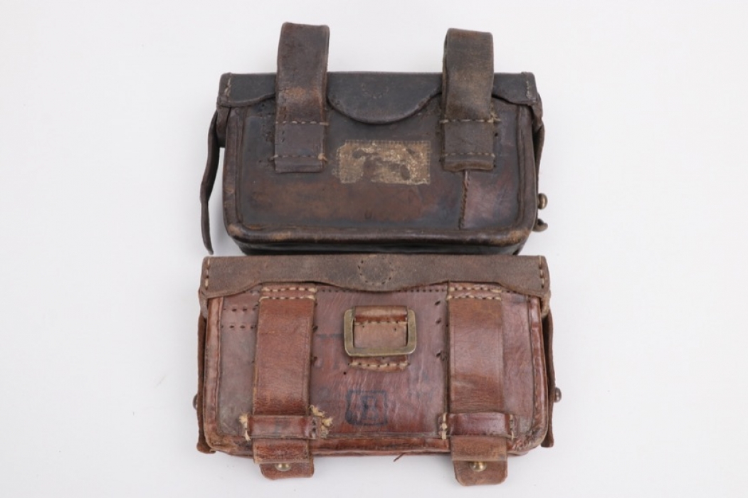 Prussia - two M1874 ammunition pouches