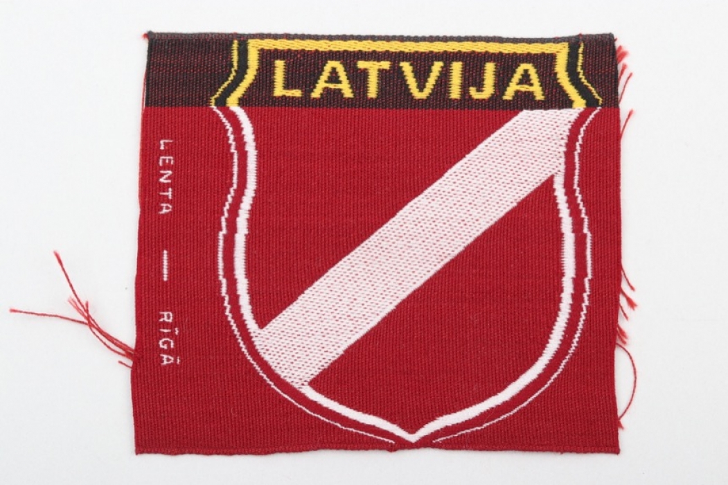 Waffen-SS Latvian volunteer's sleeve badge - Lenta Riga