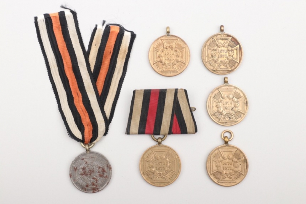 Prussia - 1870-1871 War Commemorative Medals