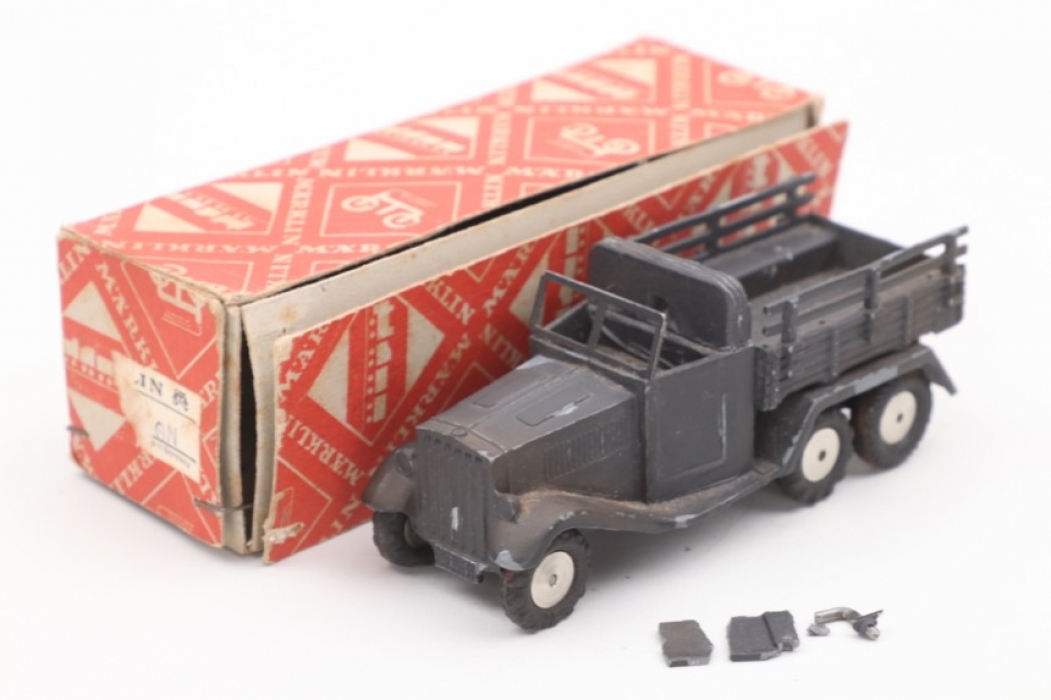 Märklin - Military truck & box