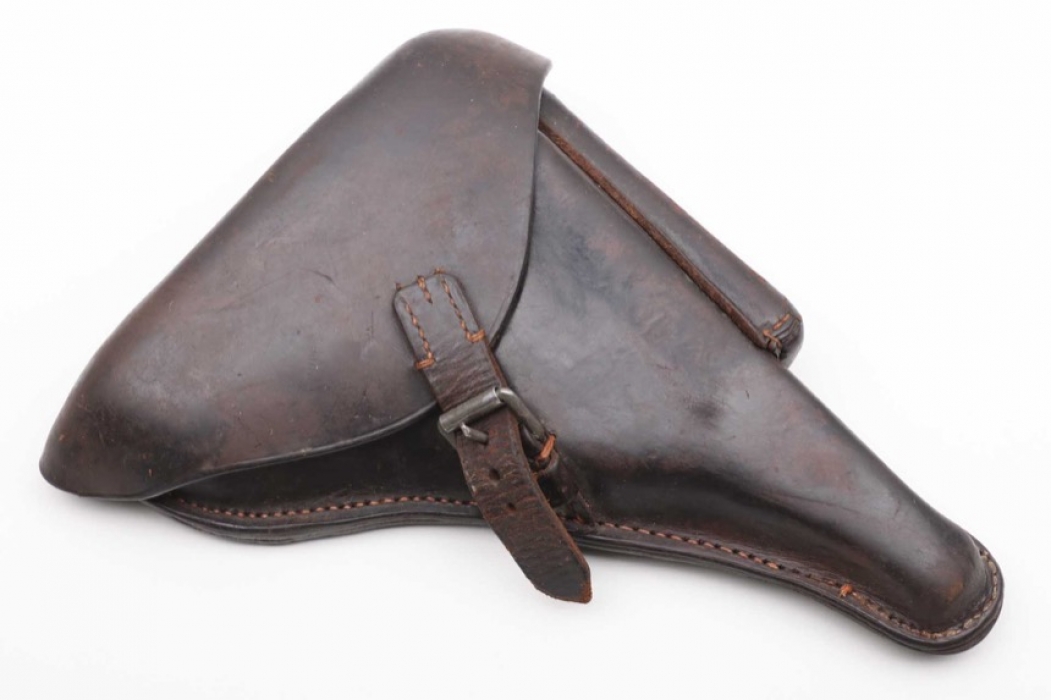 WWI P08 leather holster