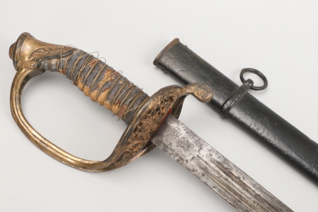 Saxony - infantry officer's sword M 1867 - Eisenhauer