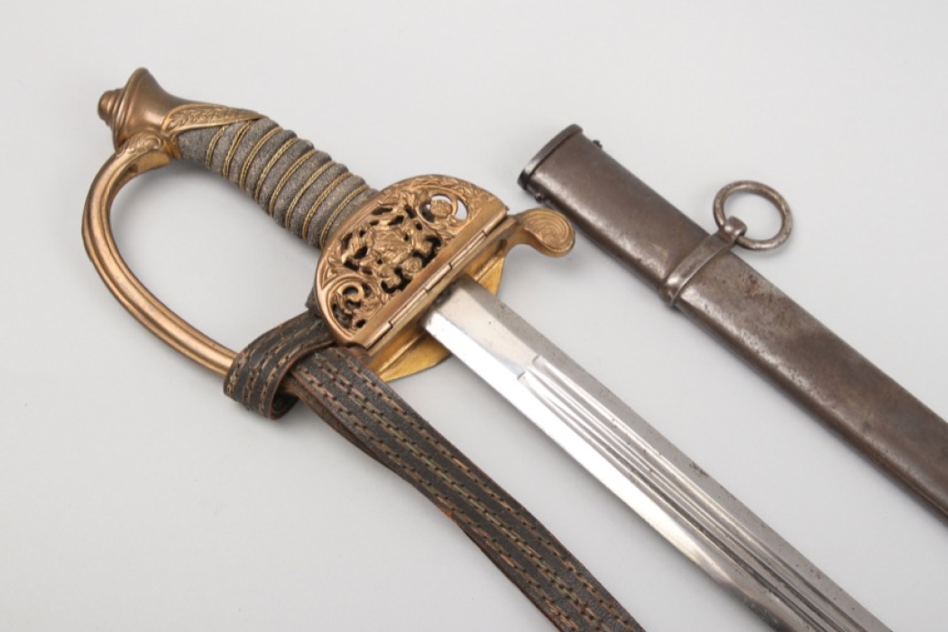 Saxony - infantry sword for officers  M 1867 - Eickhorn