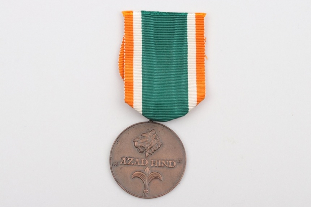 Azad Hind Medal in bronze without swords