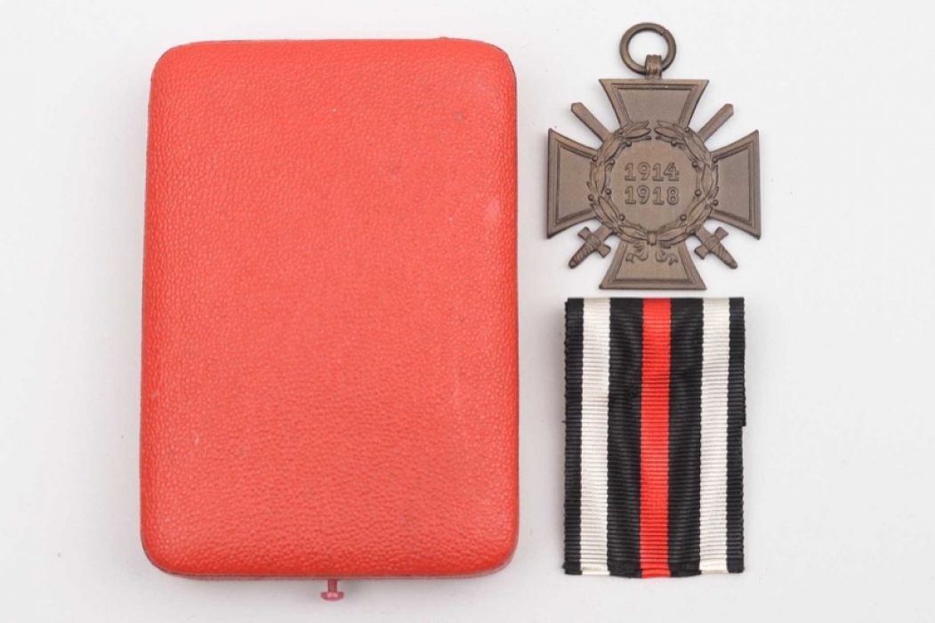 Honor Cross of WWI in case