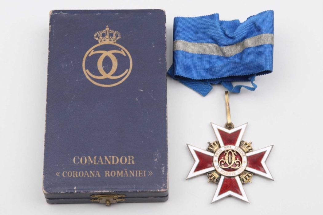 Order of the Crown of Romania, Commander's Cross in case