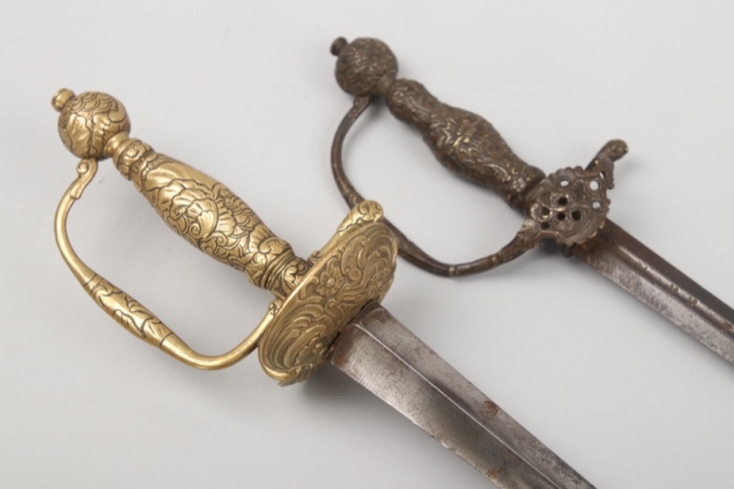 Two French "Galanterie" swords - 18th
