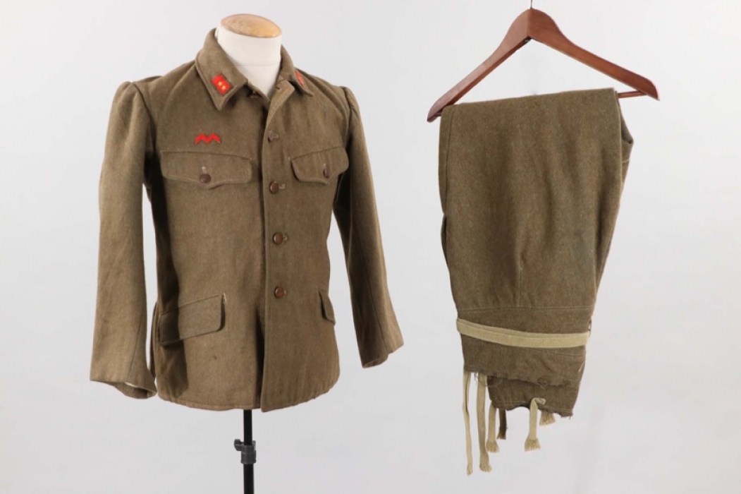 Japan - infantry EM's field blouse & trousers (winter pattern)