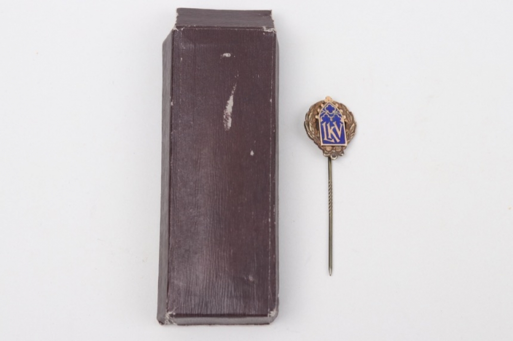 Fritsch, Kurt - LKV Pin of Honour in Gold in case - 585