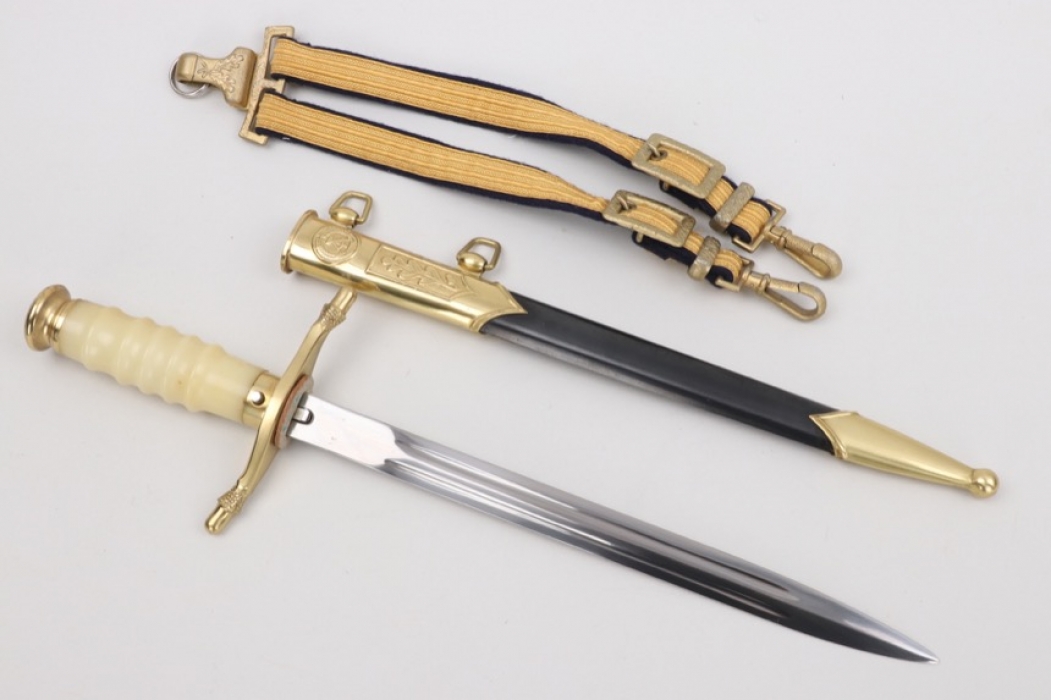 NVA general's dagger with hangers
