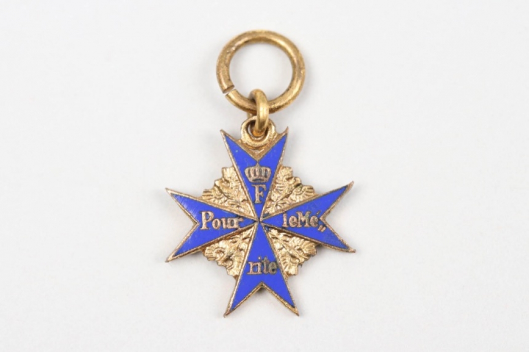 Pour le Mérite miniature - 1930s
