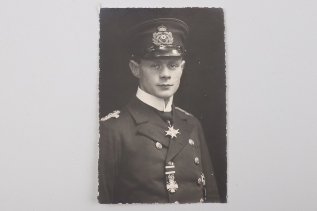 Konteradmiral Hans Walther portrait photo - Pour le Mérite winner