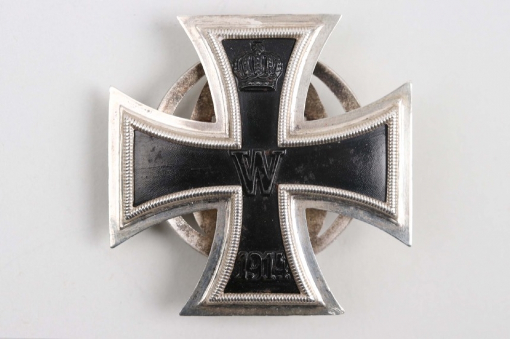 1914 Iron Cross 1st Class on screw-back "KMSt" - variant (mint)