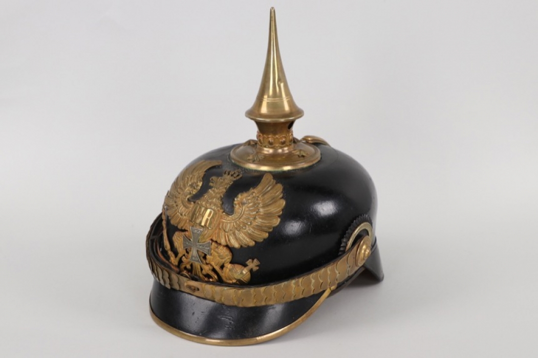 Prussia - M1891 infantry reserve officer's spike helmet