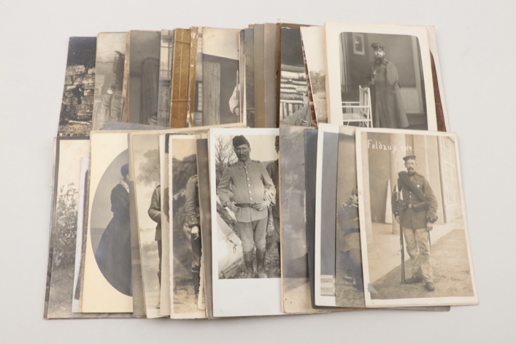 WW1 mixed lot of 82 portrait photographs