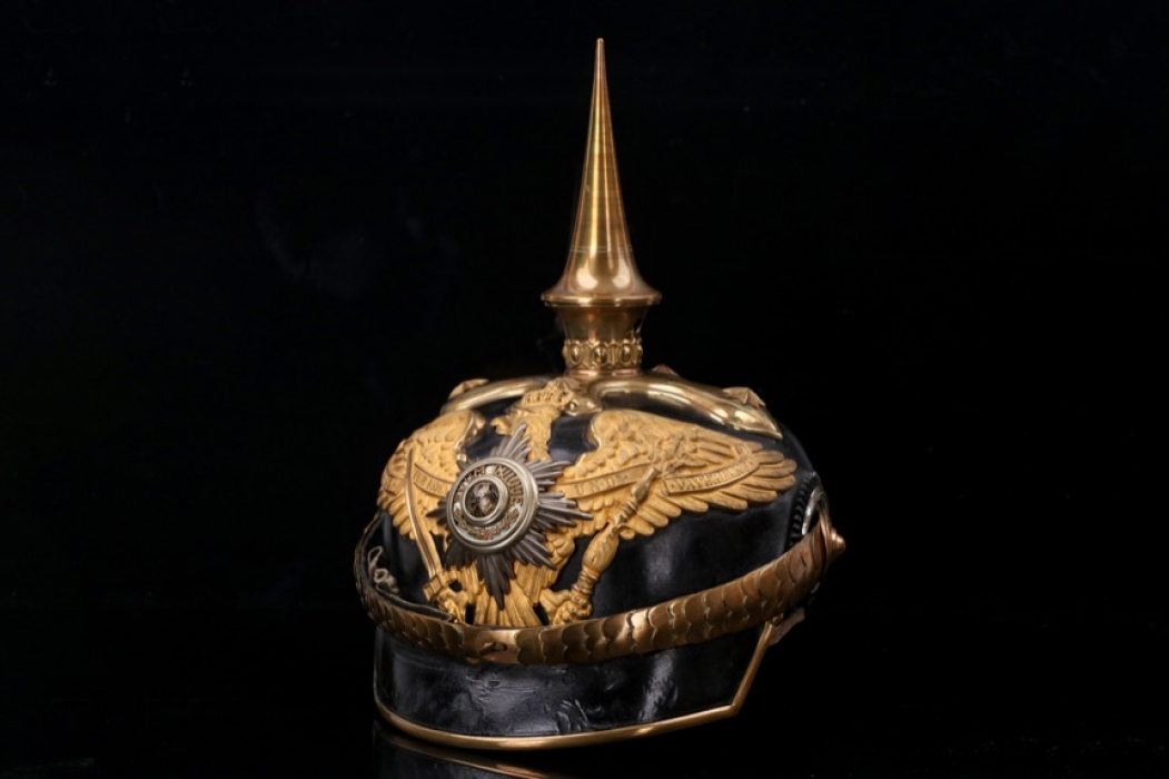 Prussia - M1891 1. Guard Dragoon Regiment officer's spike helmet