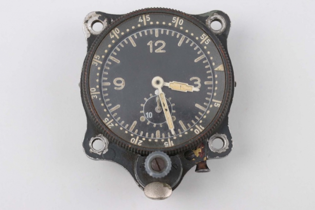 Luftwaffe chronograph cockpit clock to Lt. Schlegel - Junghans