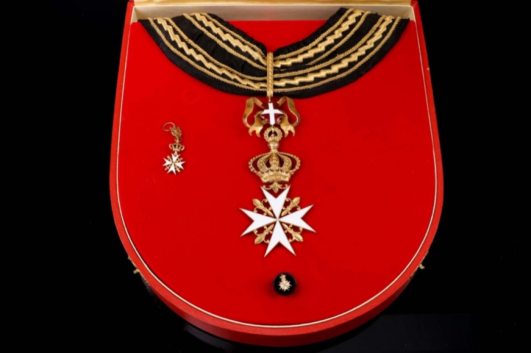 Austria - Order of the knight of Malta - Magistral Grand Cross Set