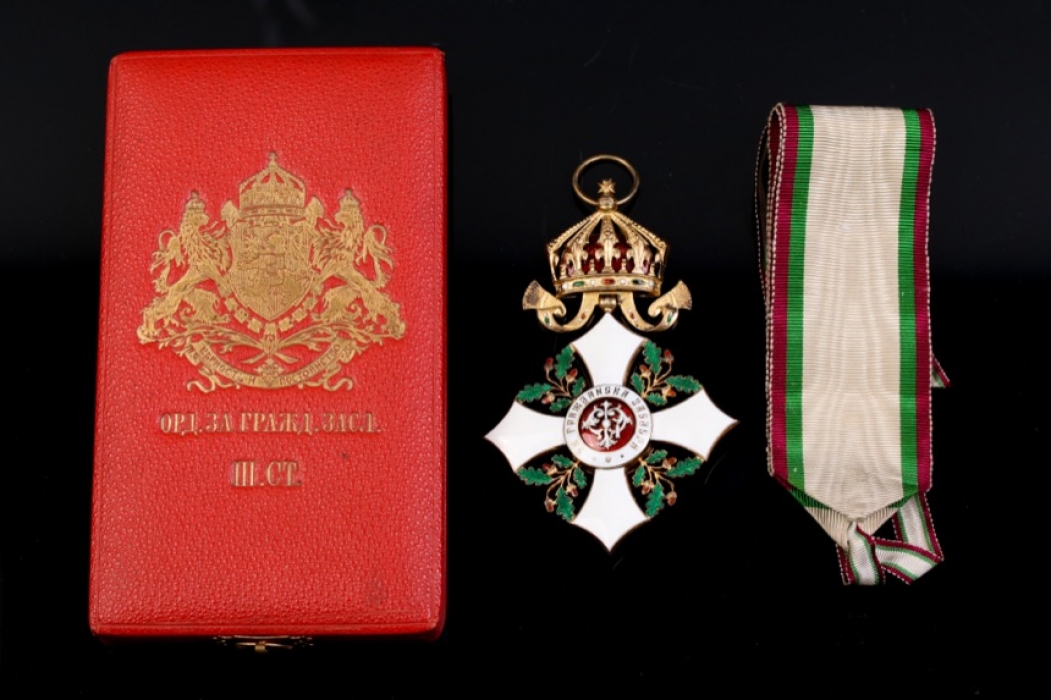 Bulgaria - Civil Merit Order, III. Class