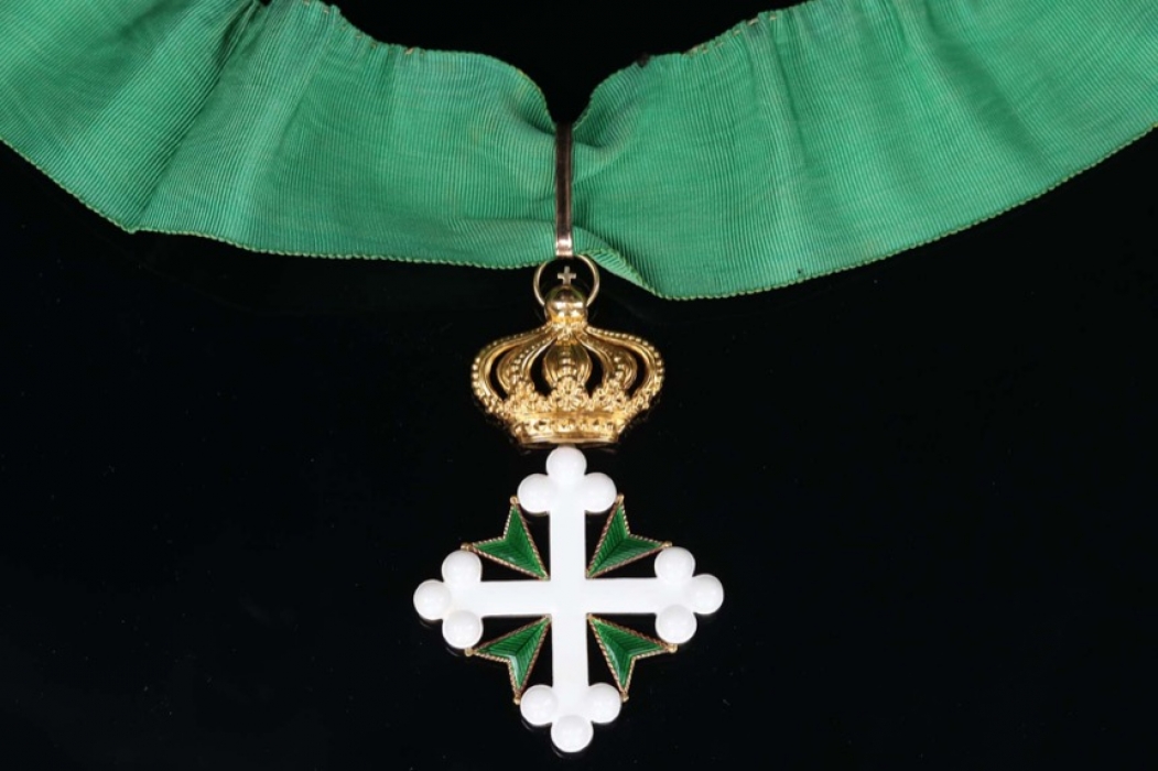 Italy - Order of St. Maurice and Lazarus, Commander Cross 2nd Class in Gold