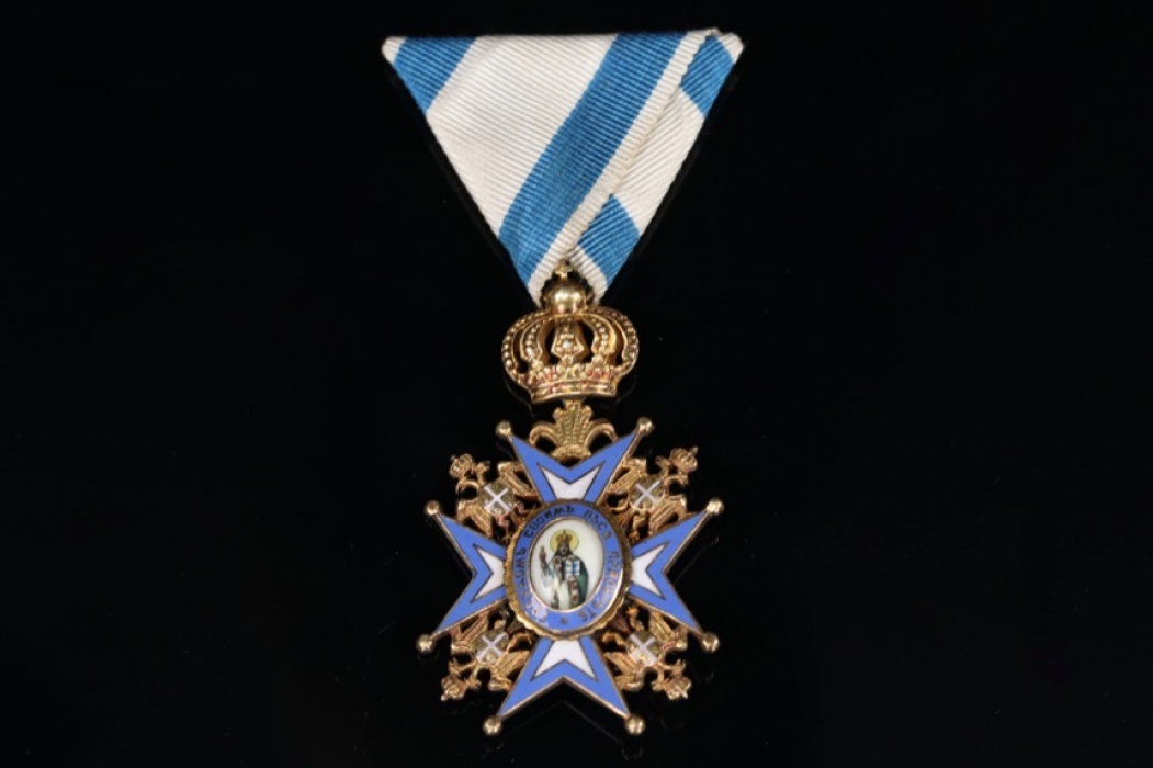 Serbia - Order of St. Sava - 3rd Class, 3rd type