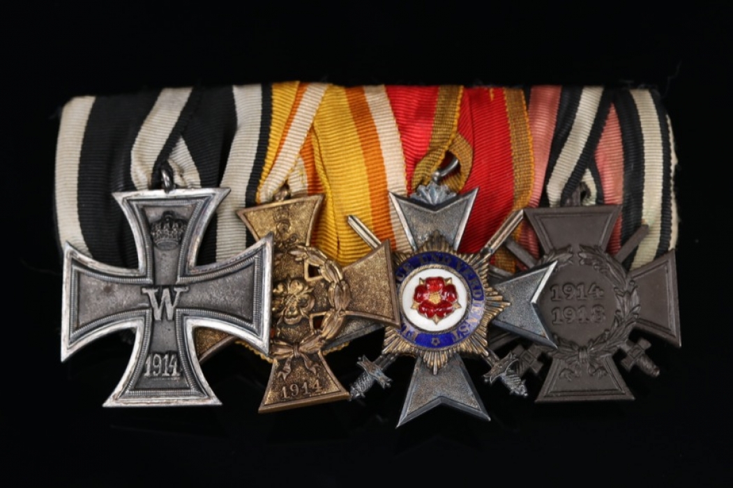 Medal Bar to a Lippe-Detmold WWI veteran