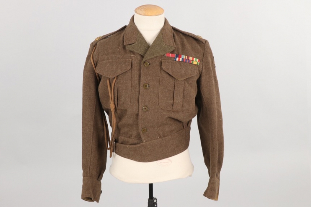 XXX Corps 1945 battle dress tunic (1945)