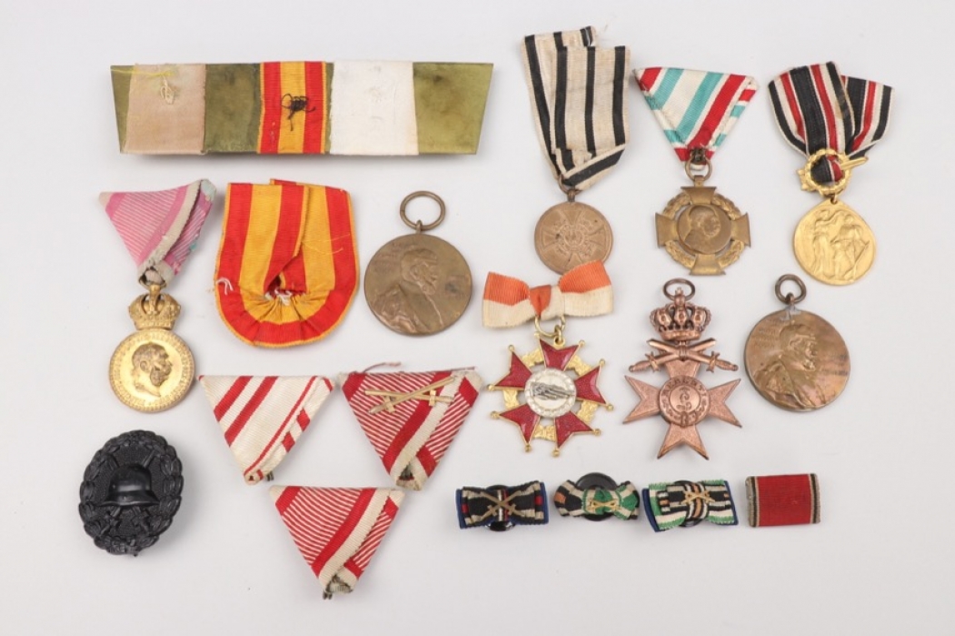 Lot of imperial medals