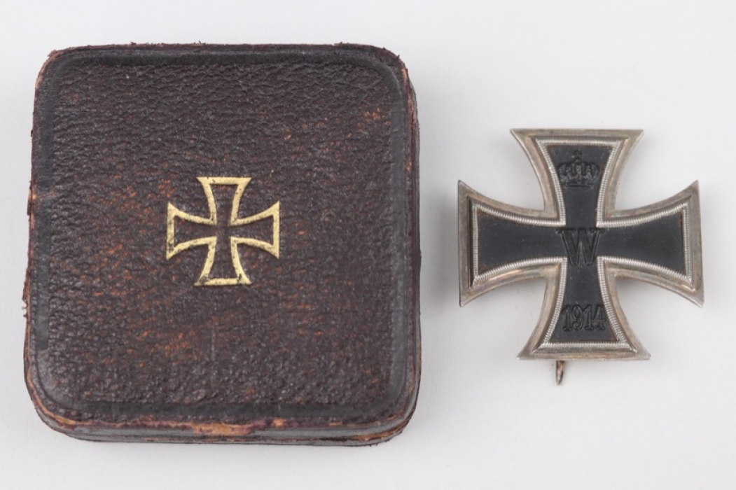 1914 Iron Cross 1st Class in case - SW 3