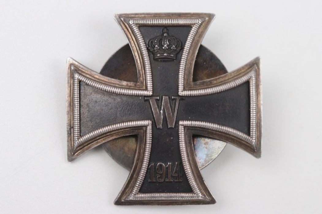 1914 Iron Cross 1st Class on screw-back "800" - Deutschen Offiziersverein