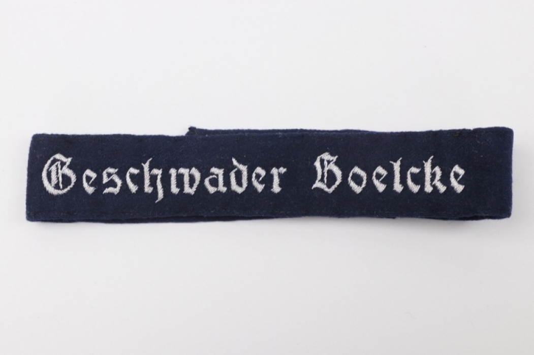 Luftwaffe "Geschwader Boelcke" officer's cuff title