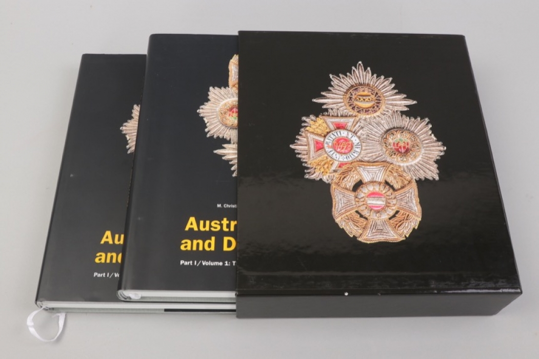 "Austrian Orders and Decorations" by Ortner & Ludwigstorff - Volume I