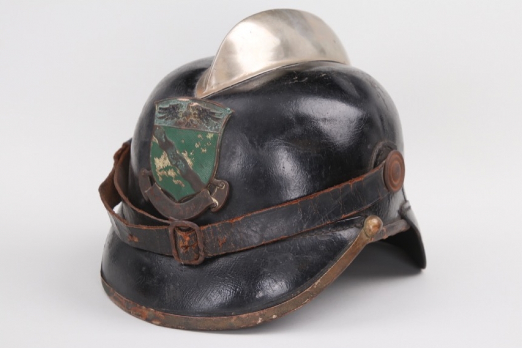 Imperial firebrigade leather helmet