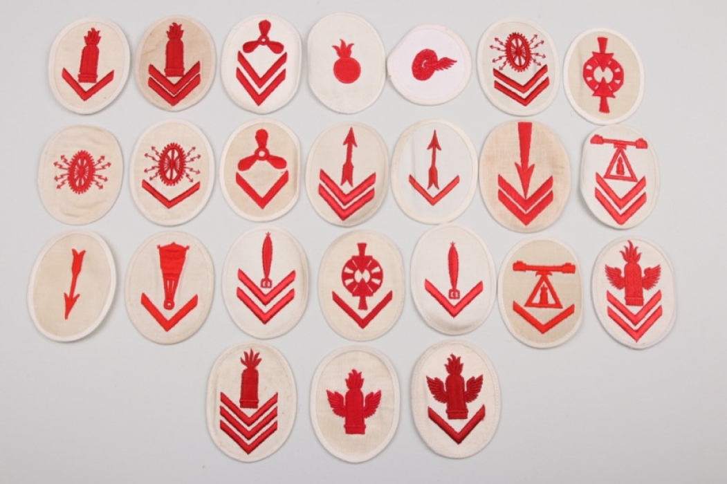 24 x Kriegsmarine personnel trade badges