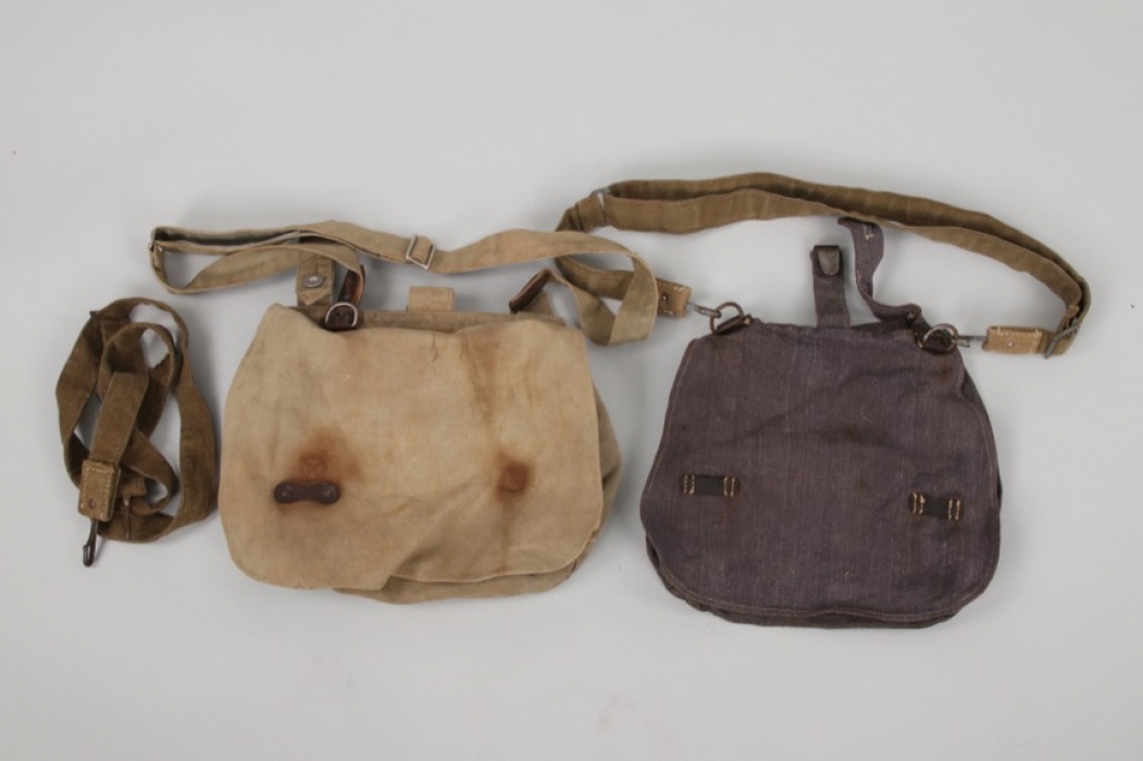 Luftwaffe and Heer - 2 x Bread bags
