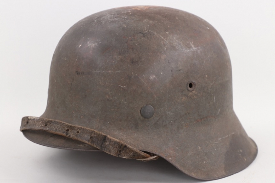 Heer M42 helmet with French sticker
