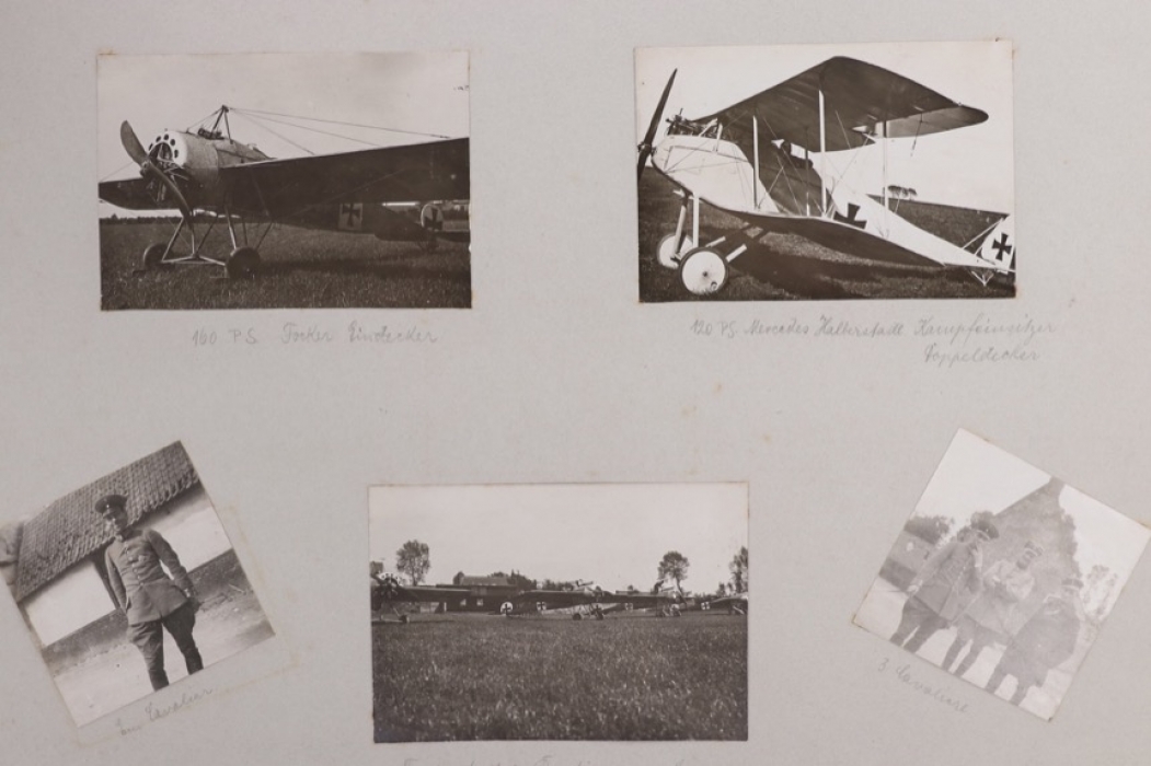 Schott, Alfred - WWI pilot's photo album "Fliegertruppe"