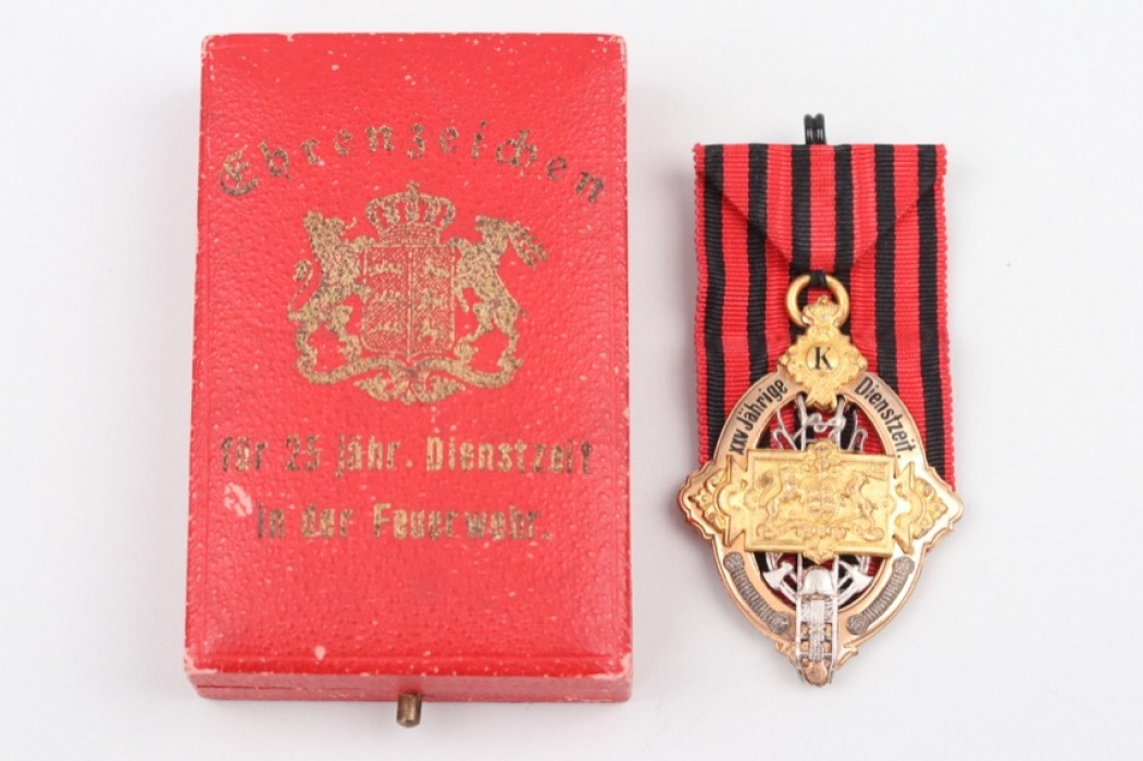Wurttemberg - Fire Brigade Service Honor Decoration 1st Type