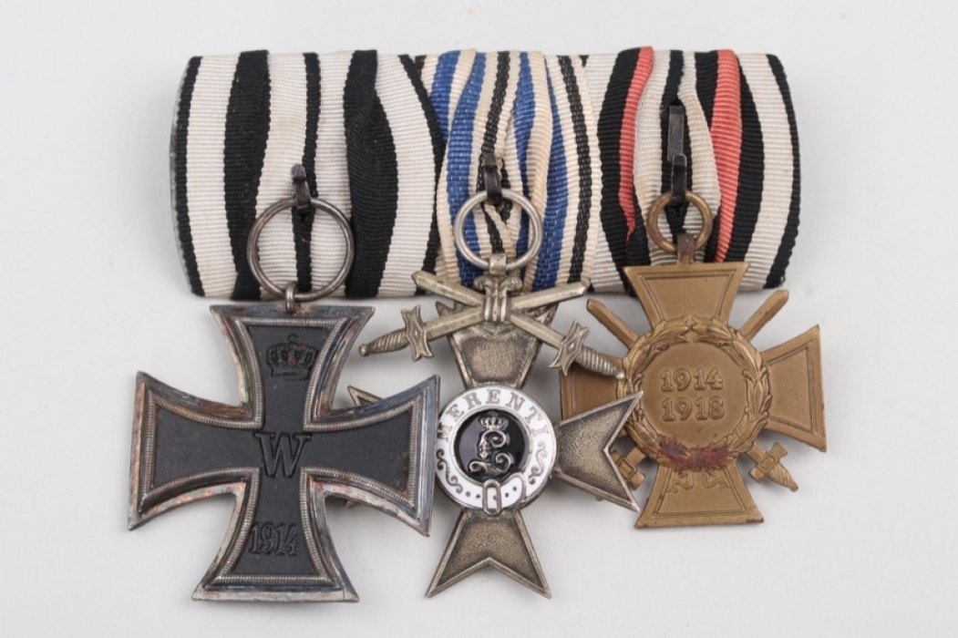 Medal bar of a brace Bavarian soldier