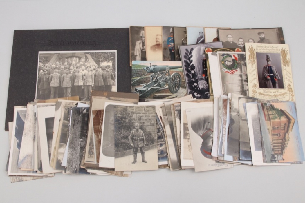 WWI lot of photos and postcards