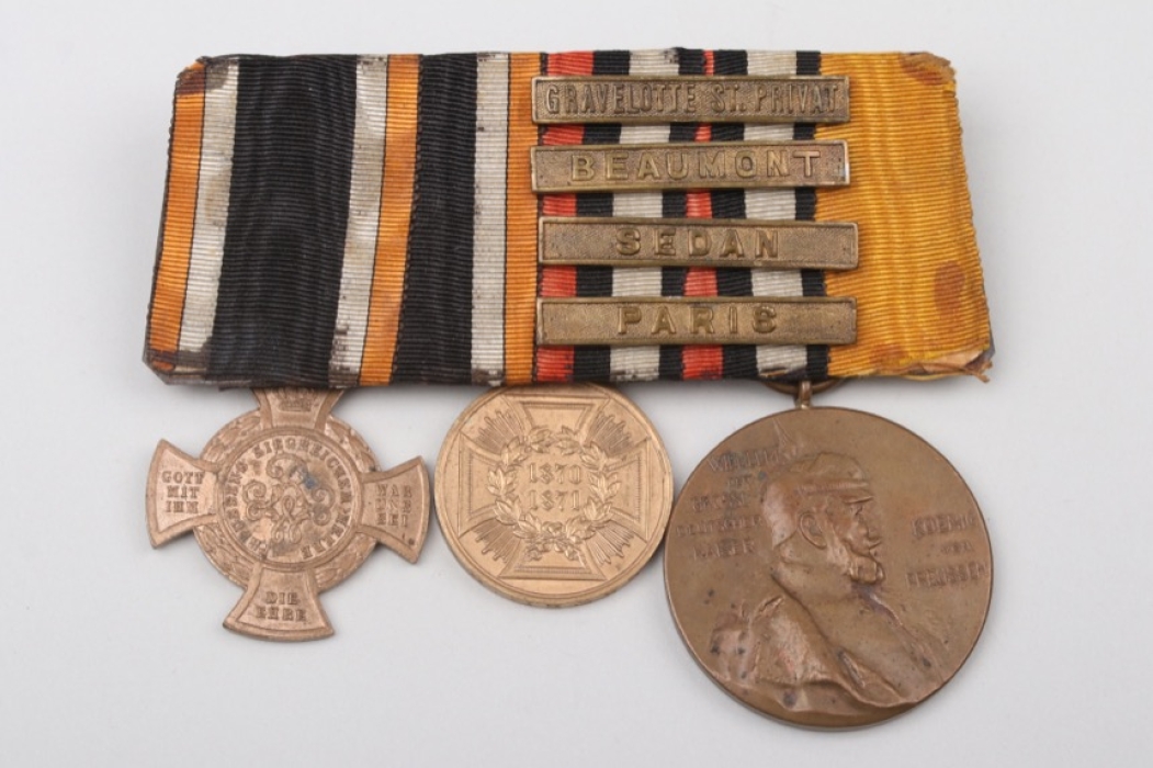Medal Bar of a 1866 and 1870/71 Veteran