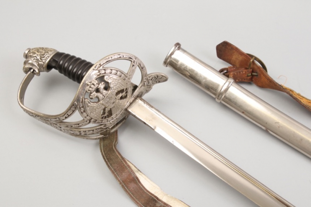 Serbia - cavalry sabre with portpee and hanger - WKC