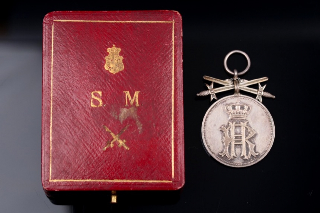 Reuss - Cross of Honor Silver Merit Medal with swords