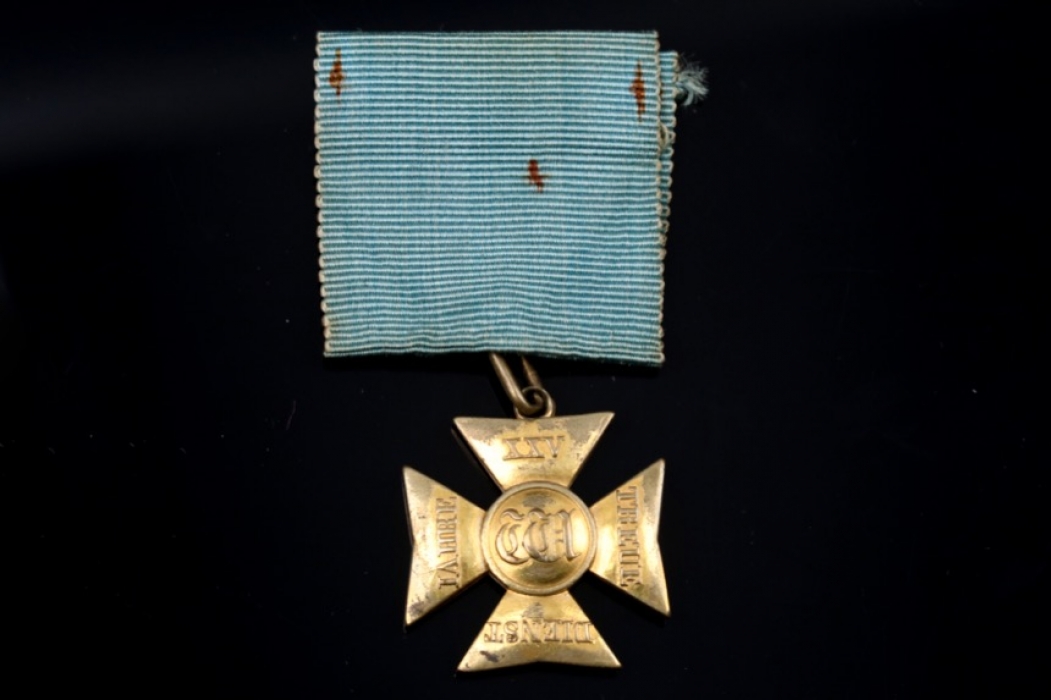 Nassau - Long Service Cross for officers after 25 years of service
